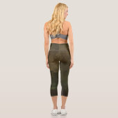 Leggings Capri Textura #53 de la obra Nuit (Verso)