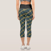 Leggings Capri Textura #5 de la obra Maritimo (Verso)