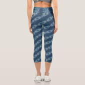 Leggings Capri Textura #7 de la obra Cerezas (Verso)