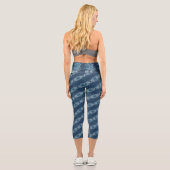 Leggings Capri Textura #7 de la obra Cerezas (Verso)