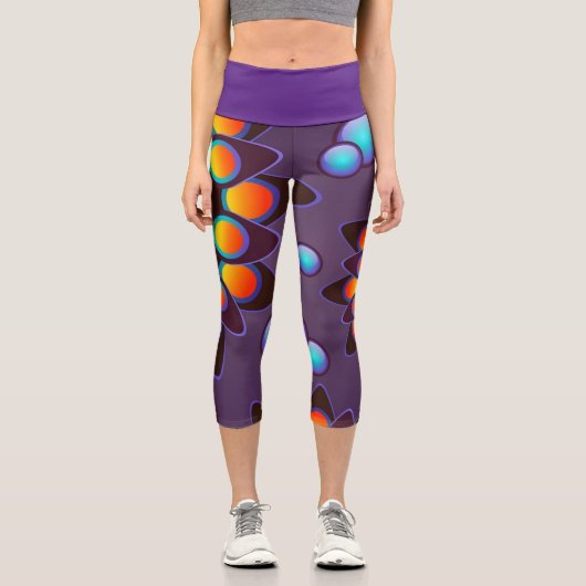 Leggings Capri Texture (Recto)