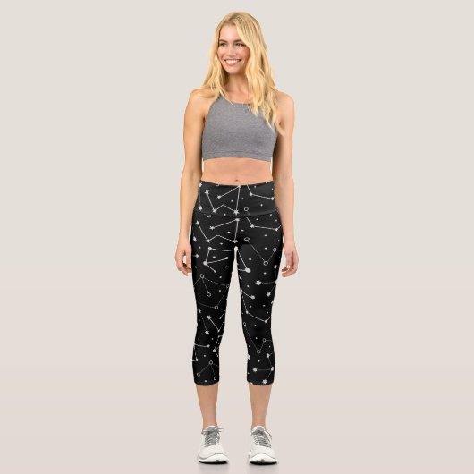 Leggings Capri Thème Lune céleste (Recto)