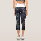 Leggings Capri Thin Threads, 1943 par Wassily Kandinsky (Verso)