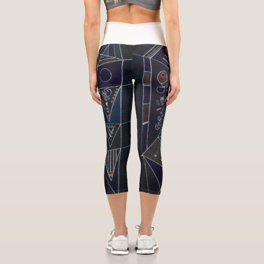 Leggings Capri Thin Threads, 1943 par Wassily Kandinsky (Verso)