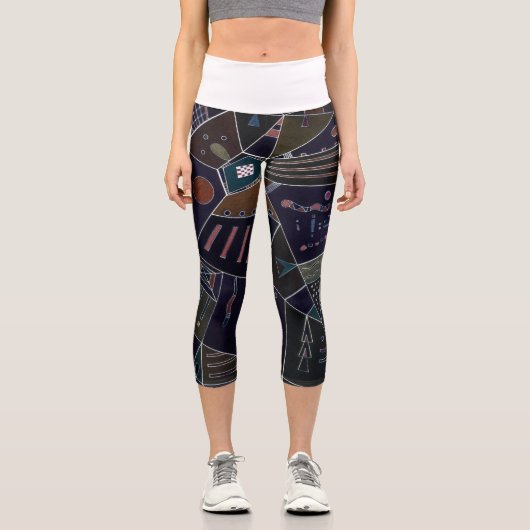 Leggings Capri Thin Threads, 1943 par Wassily Kandinsky (Recto)