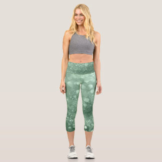 Leggings Capri 🌊💙 Tidal Motion Aquamarine