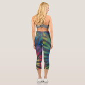 Leggings Capri Tie Tee Dye (Verso)