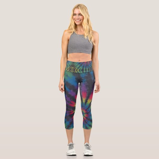 Leggings Capri Tie Tee Dye (Recto)