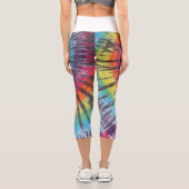 Leggings Capri Tie Tee Dye (Verso)