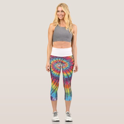 Leggings Capri Tie Tee Dye (Recto)