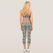 Leggings Capri Tiger Face Capris (Verso)