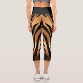 Leggings Capri Tigre de Parties scintillant d'âge (Verso)