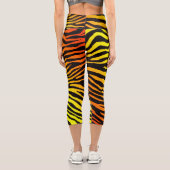 Leggings Capri Tigre en grève (Verso)