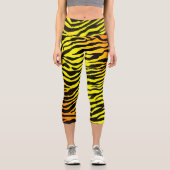 Leggings Capri Tigre en grève (Recto)