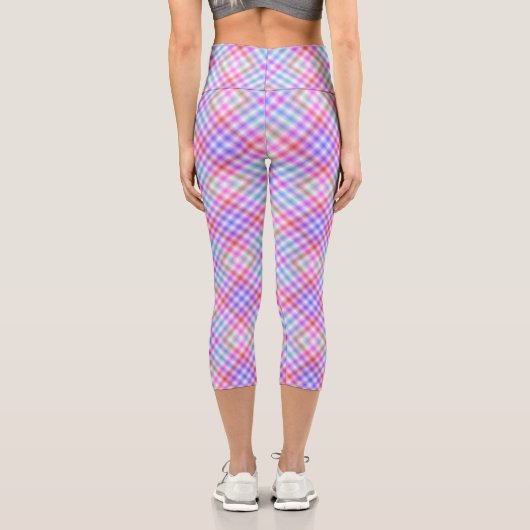 Leggings Capri Tissu plaqué Motif-18848 (Verso)