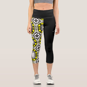 Leggings Capri Tome un kaléidoscope art vingt