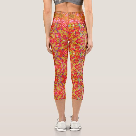 Leggings Capri Ton Sangria (Verso)