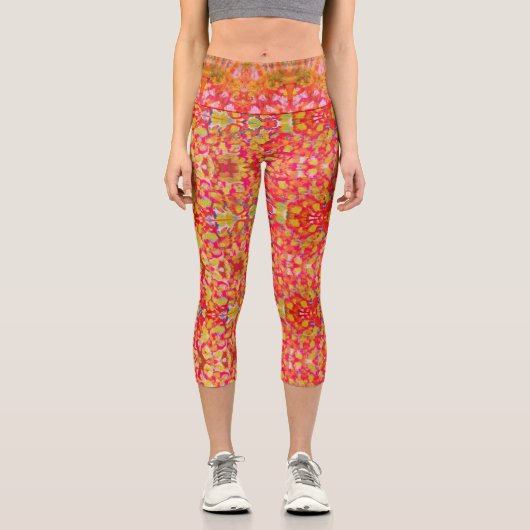 Leggings Capri Ton Sangria (Recto)