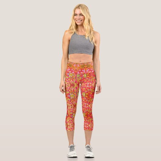 Leggings Capri Ton Sangria (Recto)