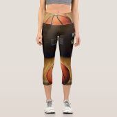 Leggings Capri TOP Born to Hoop (Recto)