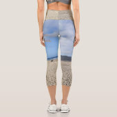 Leggings Capri TOP Born to Play Volleyball (Verso)