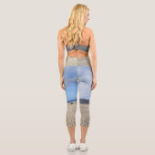 Leggings Capri TOP Born to Play Volleyball (Verso)