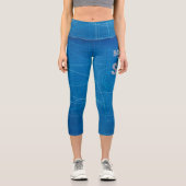 Leggings Capri TOP Born to Ski (Recto)