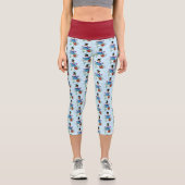 Leggings Capri Top Hat Snowman (Recto)