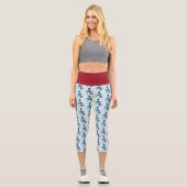 Leggings Capri Top Hat Snowman (Recto)