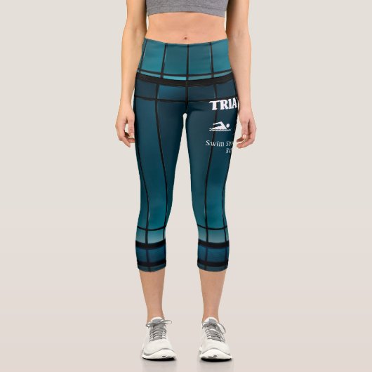 Leggings Capri TOP Triathlon (Recto)