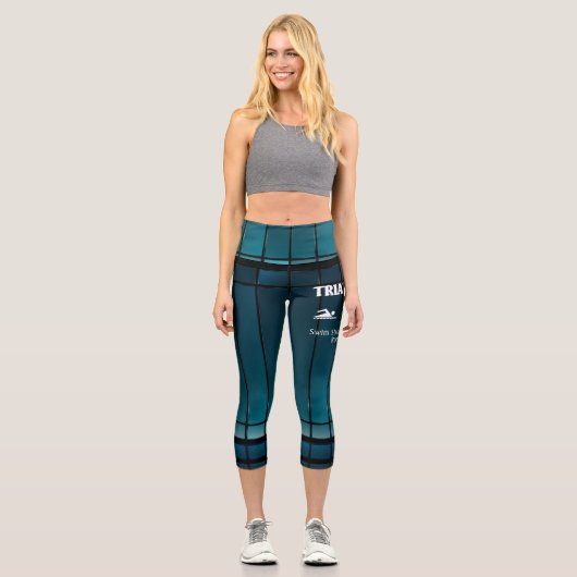 Leggings Capri TOP Triathlon (Recto)