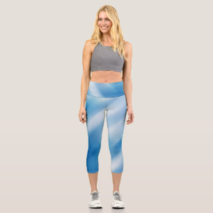 Leggings Capri Topaz bleu