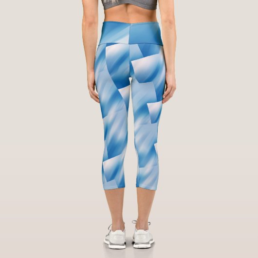 Leggings Capri Topaz bleu (Verso)