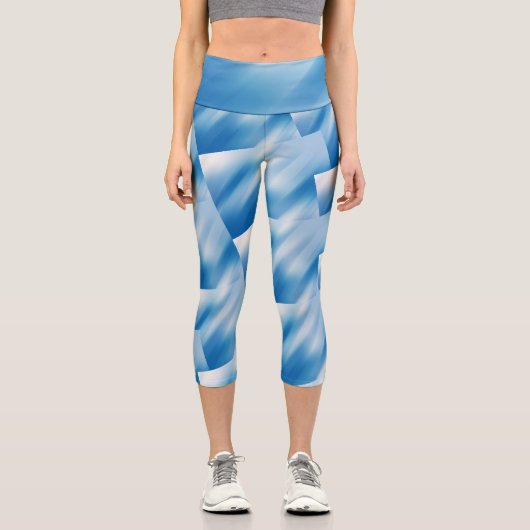 Leggings Capri Topaz bleu (Recto)