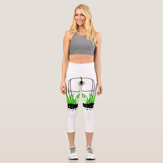 Leggings Capri Touche l'herbe (Recto)