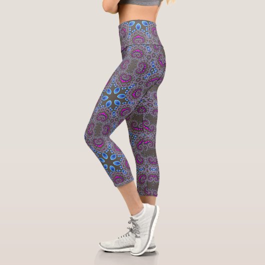 Leggings Capri Tourbillon Céleste (Gauche)