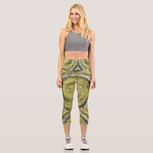 Leggings Capri Tourbillon d'or IV