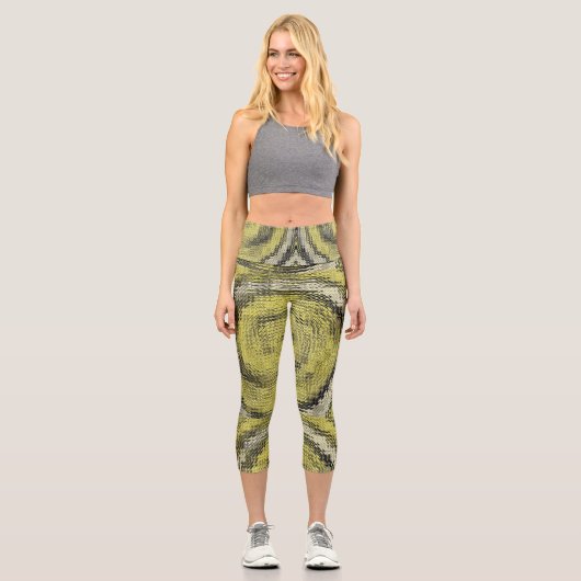 Leggings Capri Tourbillon d'or IV (Recto)