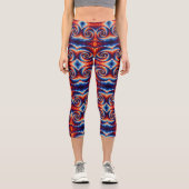 Leggings Capri tourbillons (Recto)