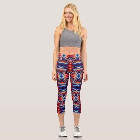 Leggings Capri tourbillons (Recto)