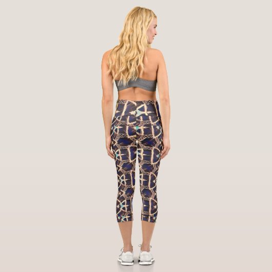 Leggings Capri traditional pattern (Verso)