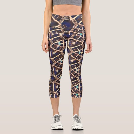 Leggings Capri traditional pattern (Recto)