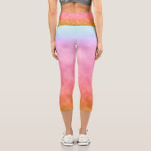Leggings Capri Traversée Pastel (Verso)
