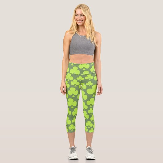 Leggings Capri Trèfle (Recto)