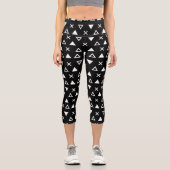 Leggings Capri Triangle Art déco (Recto)