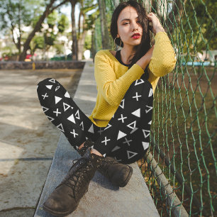 Leggings Capri Triangle Art déco