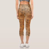 Leggings Capri Triangles Motif 5 (Verso)