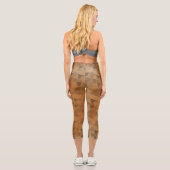 Leggings Capri Triangles Motif 5 (Verso)