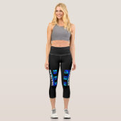 Leggings Capri Triathlon Triumph : Naviguer dans la nage, le vélo (Recto)