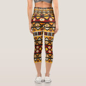Leggings Capri Tribal d'Afrique (Verso)
